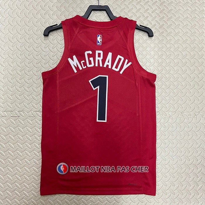 Maillot Tornto Raptors Tracy McGrady NO 1 Icon 2022-23 Rouge